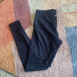 lululemon athletica Black High-Rise Leggings with Logo